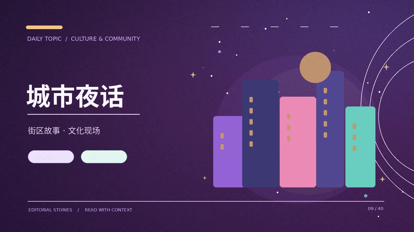 社会与城市夜话